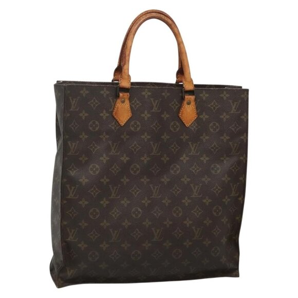 LOUIS VUITTON Monogram Sac Plat Hand Bag - Picture 9 of 16